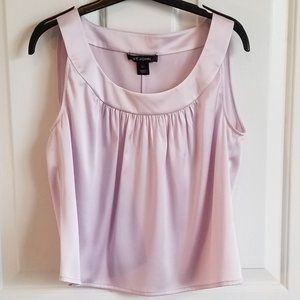 St. John Lavendar Sleeveless top